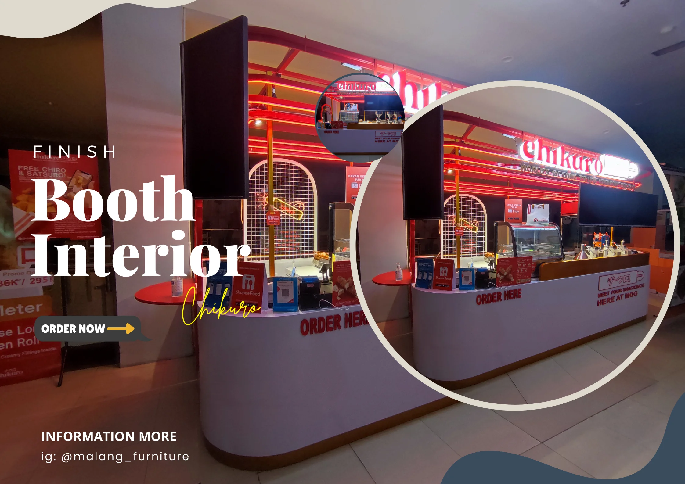 FINISH BOOTH INTERIOR CHIKURO